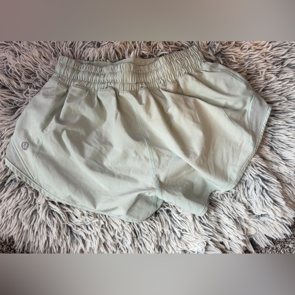 Mint Lululemon shorts size 2